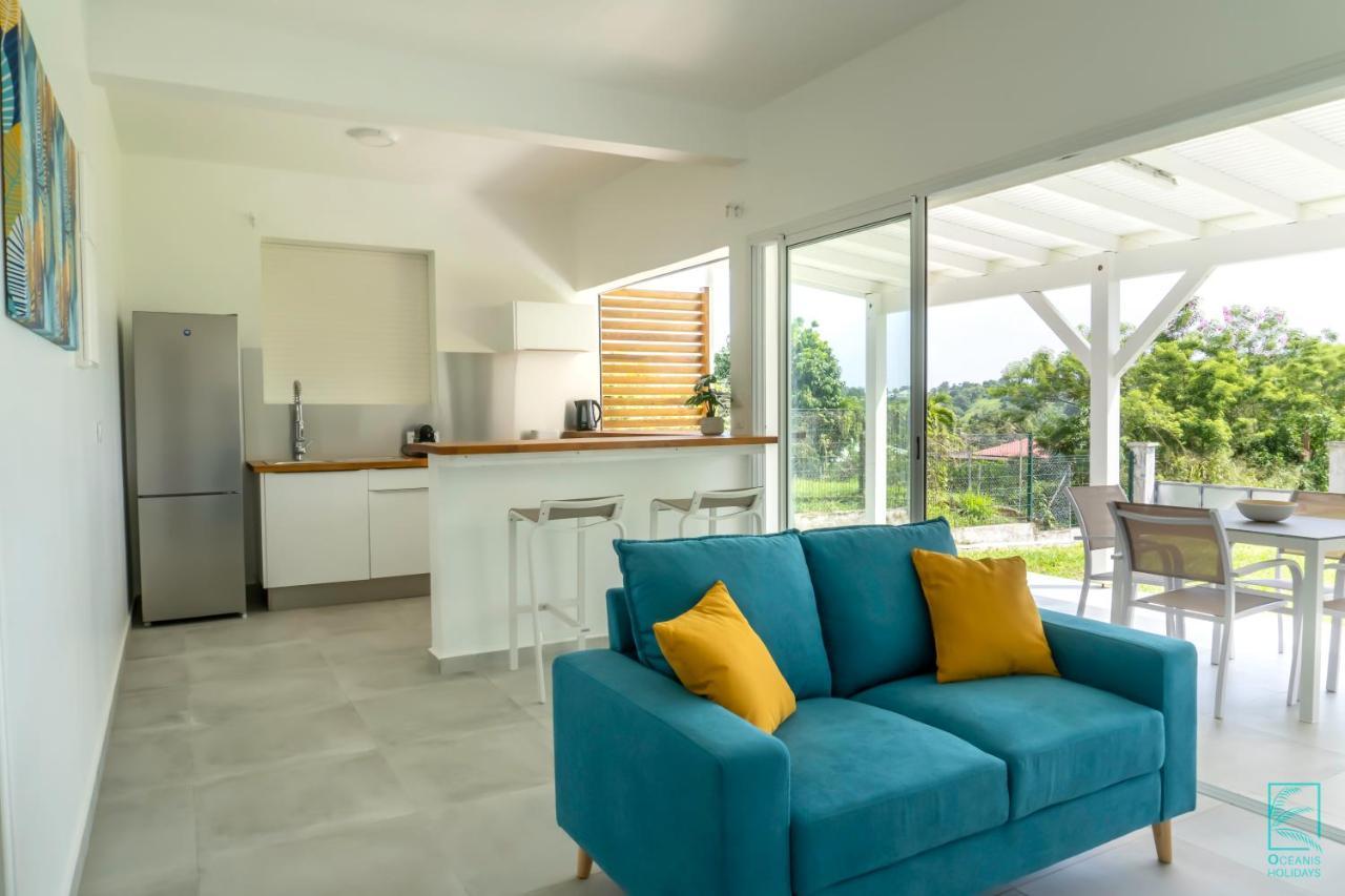 Superbe Appartement Avec Terrasse Vue Nature - Julyan House Petit-Bourg Luaran gambar