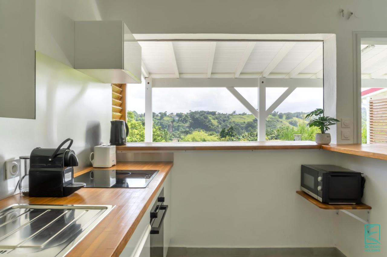 Superbe Appartement Avec Terrasse Vue Nature - Julyan House Petit-Bourg Luaran gambar