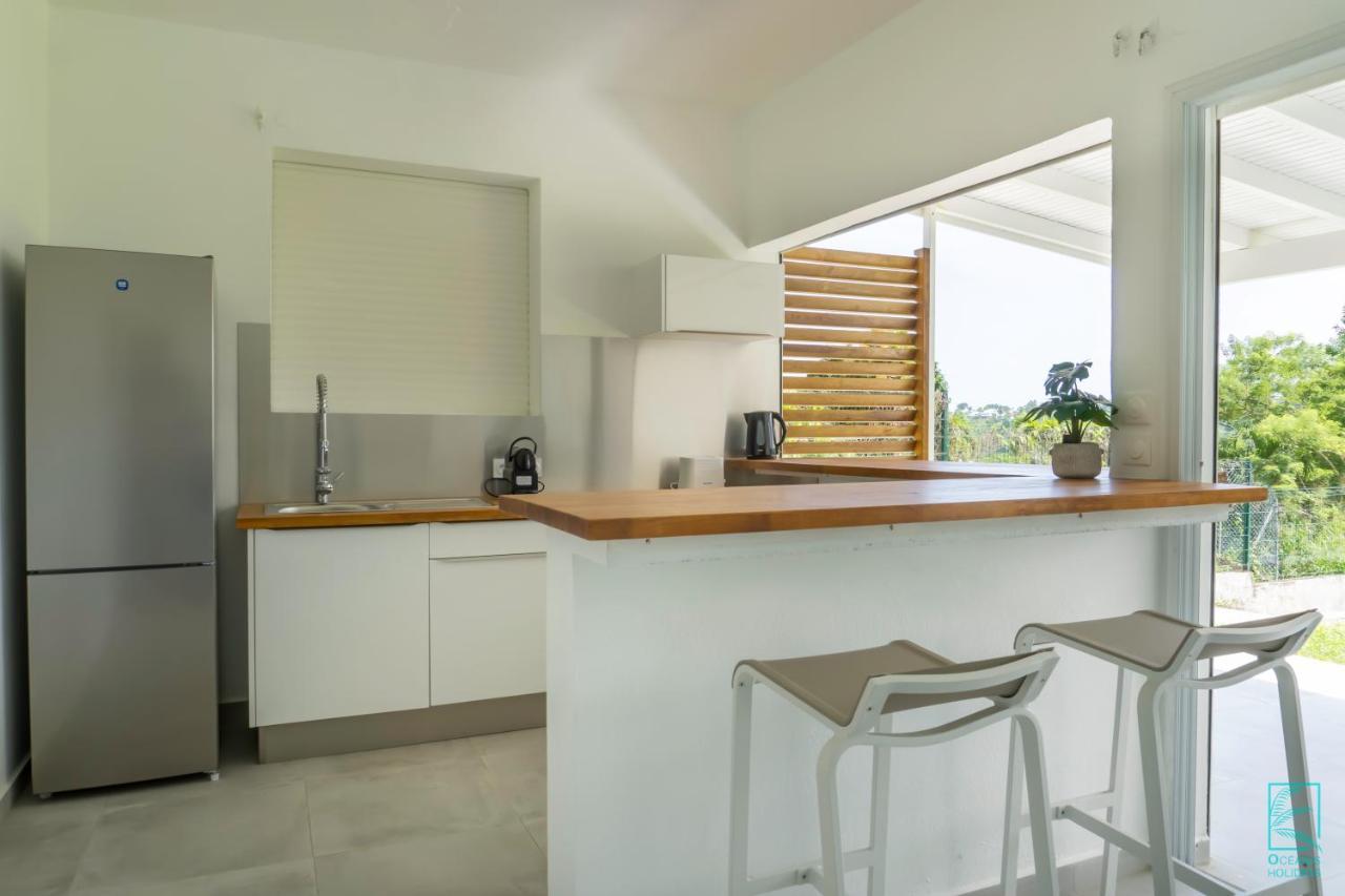 Superbe Appartement Avec Terrasse Vue Nature - Julyan House Petit-Bourg Luaran gambar